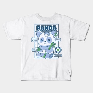 Anatomy of a Panda Kids T-Shirt